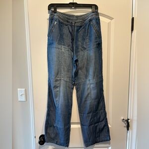 Chico’s Zenergy Lightweight Wide Leg Jeans